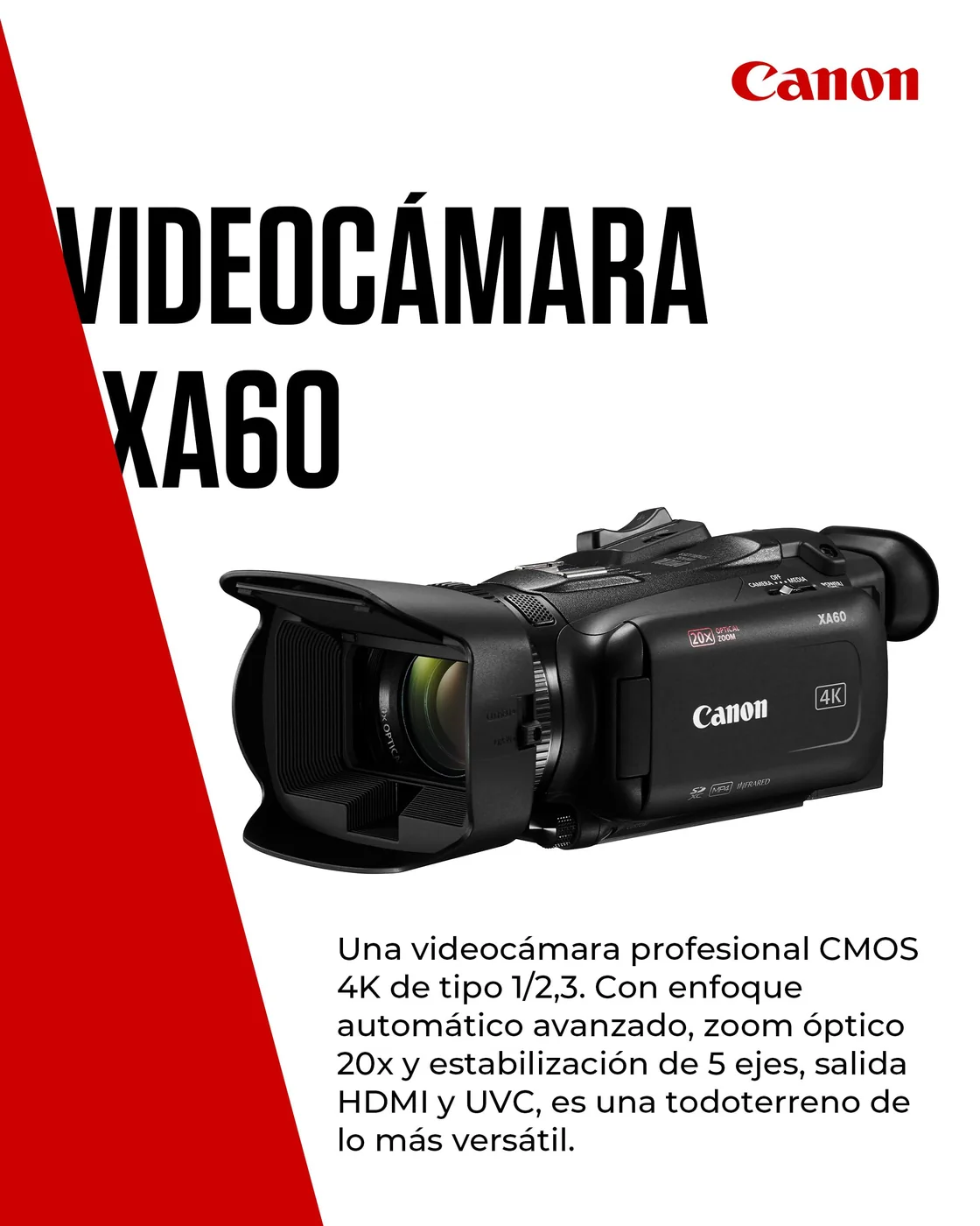 Canon XA60 — imagen 2