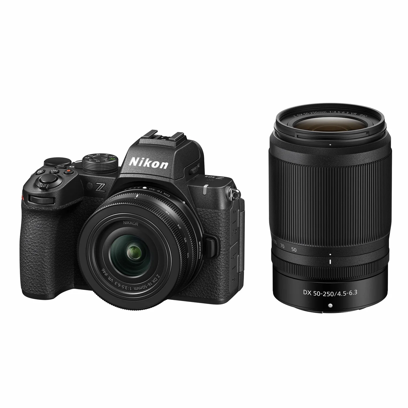 Nikon Z50 II + 16-50mm VR + 50-250mm VR